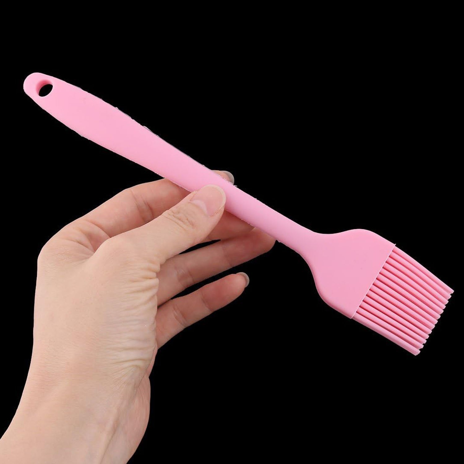 5446 Silicone Basting Brush - Heat Resistant Pastry Baking Bread Cake Oil Butter Brushes for BBQ Grill Kitchen Brush (26cm) 5446 Silicone Basting Brush - Heat Resistant Pastry Baking Bread Cake Oil Butter Brushes for BBQ Grill Kitchen Brush (26cm)